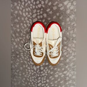 Matisse red and brown sneaker